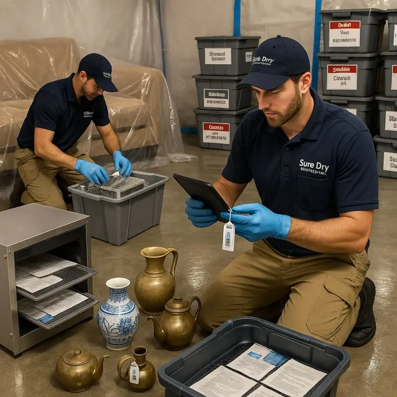 Content Protection and Restoration process in Spencerville, OH
