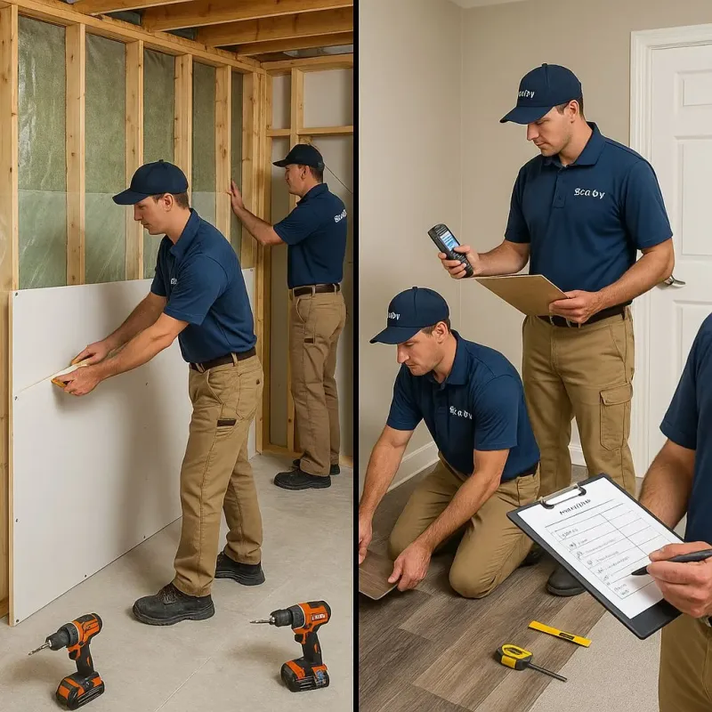 Repairs and Reconstruction process in Spencerville, OH